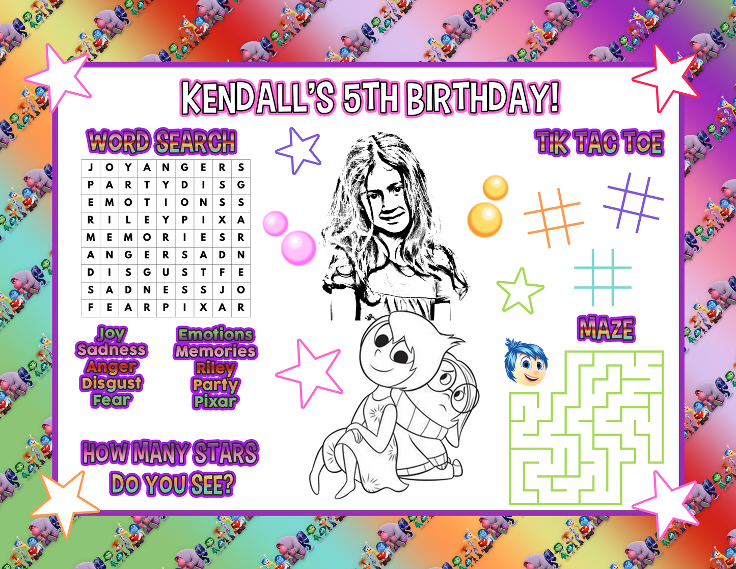 Custom Color Activity Mats
