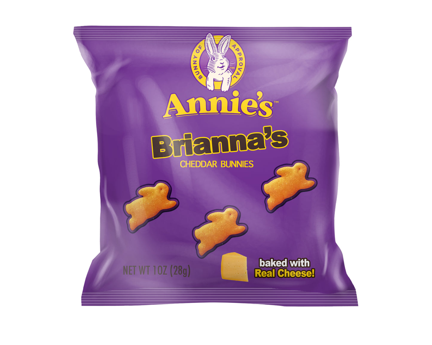 Custom Organic Cheddar Bunnies