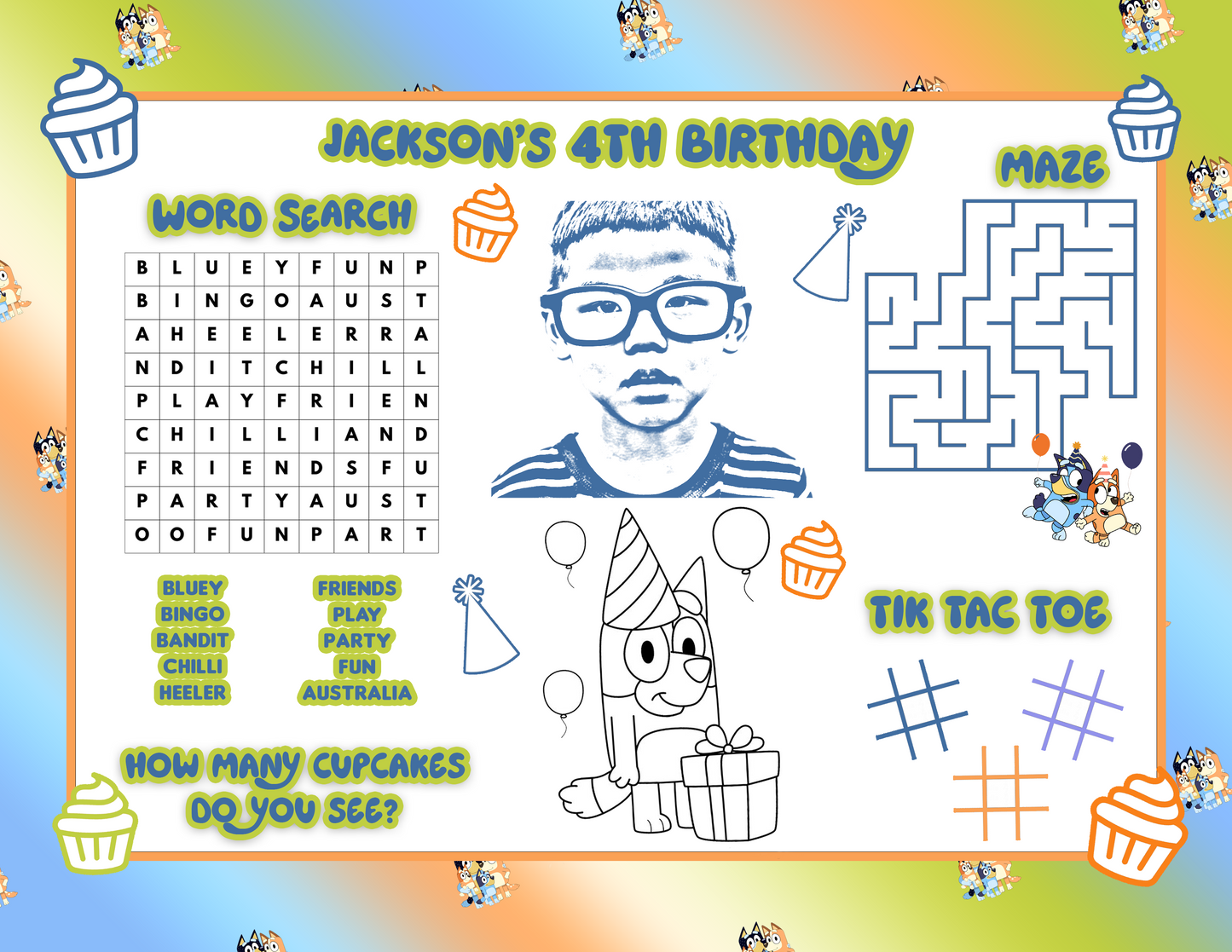 Custom Color Activity Mats