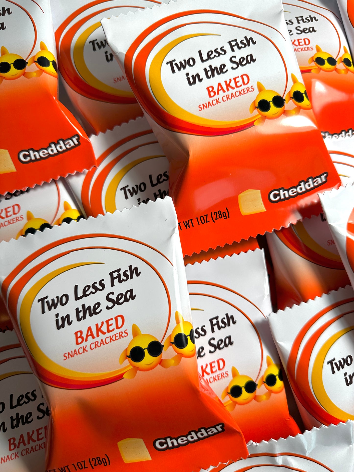 Custom Baked Fish Crackers