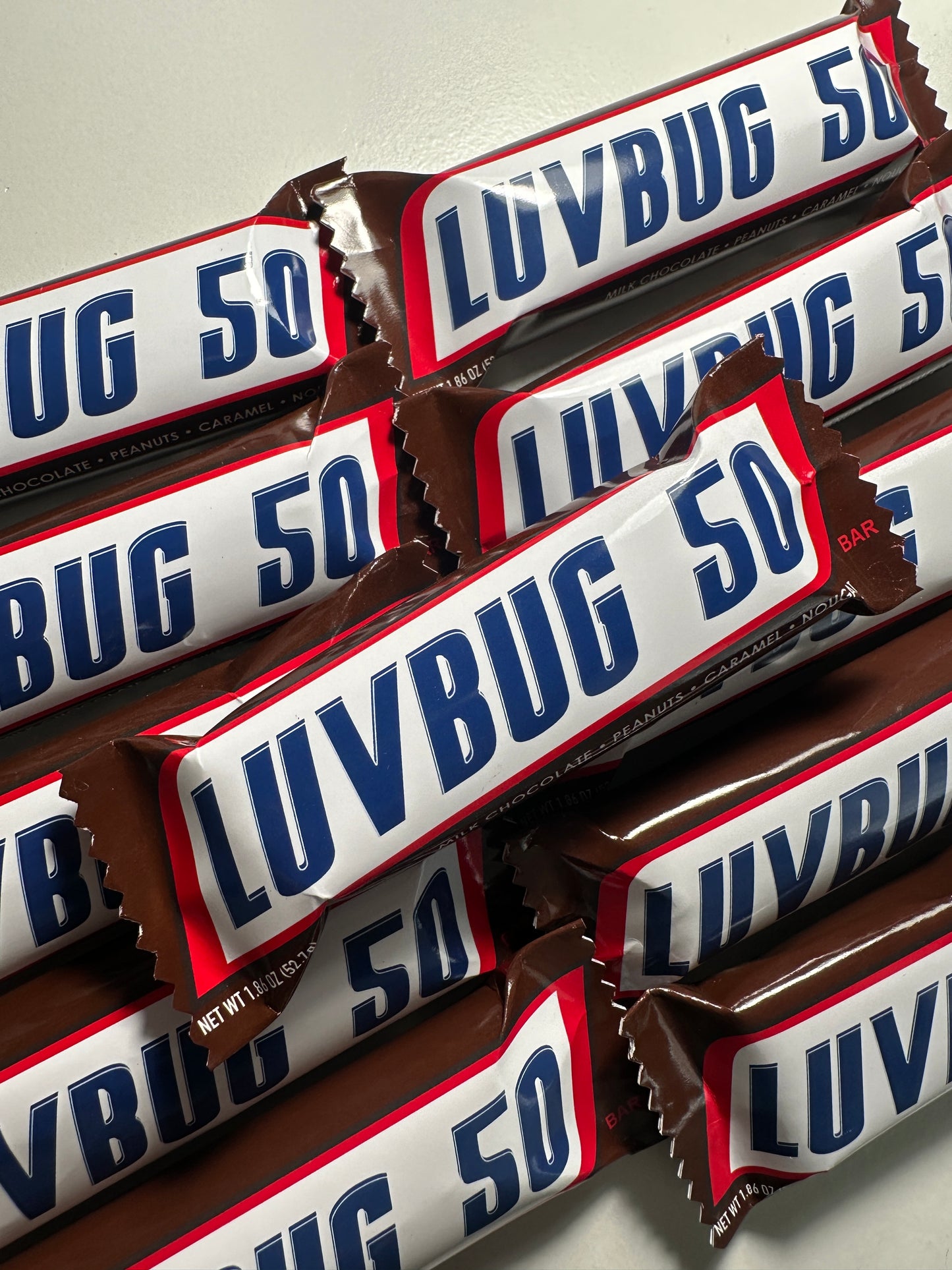 Custom Nougat Chocolate Bar