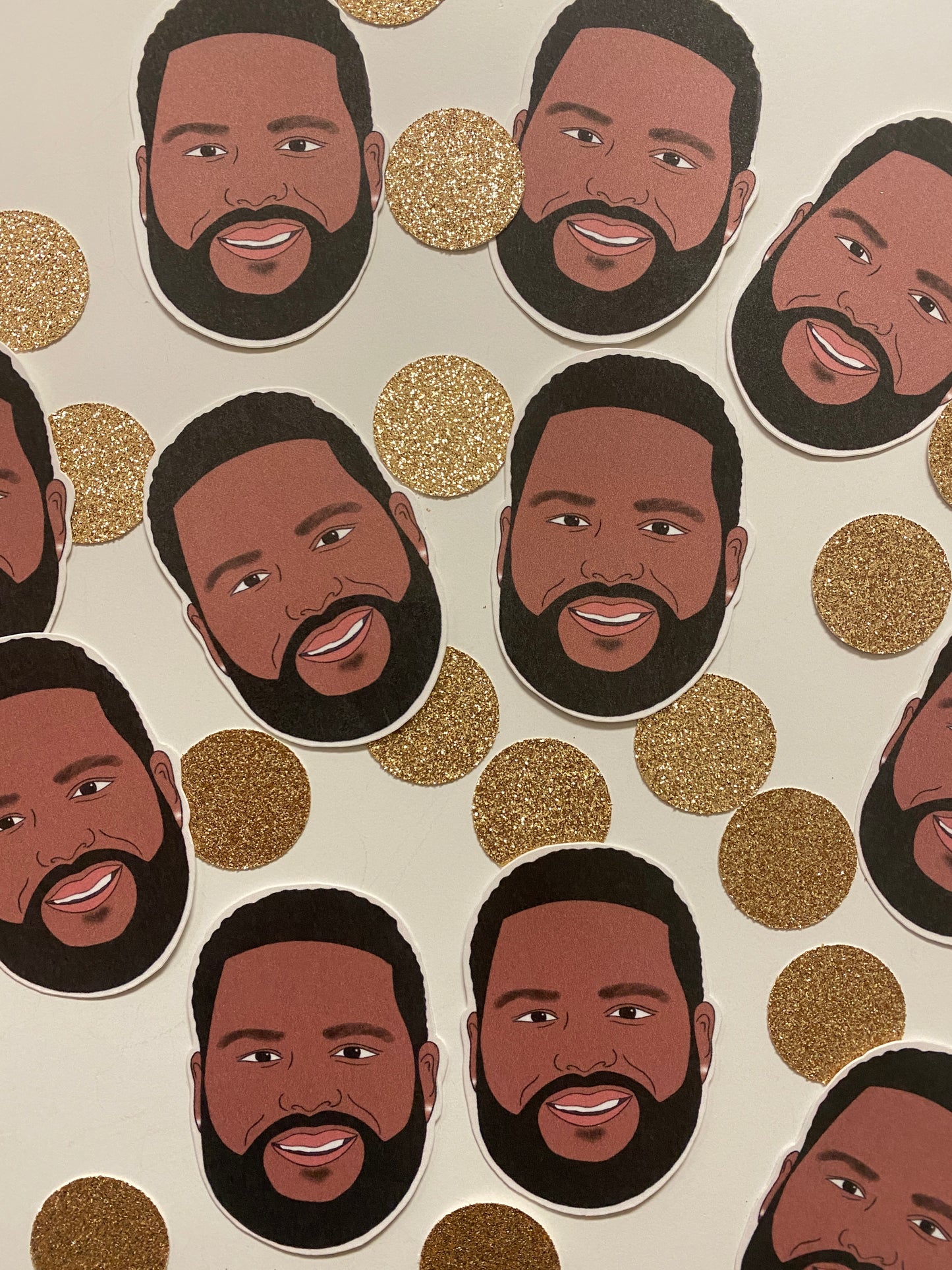 Custom Digital Illustrated Confetti