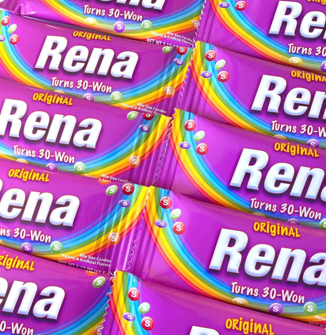 Custom Rainbow Candy Wrappers
