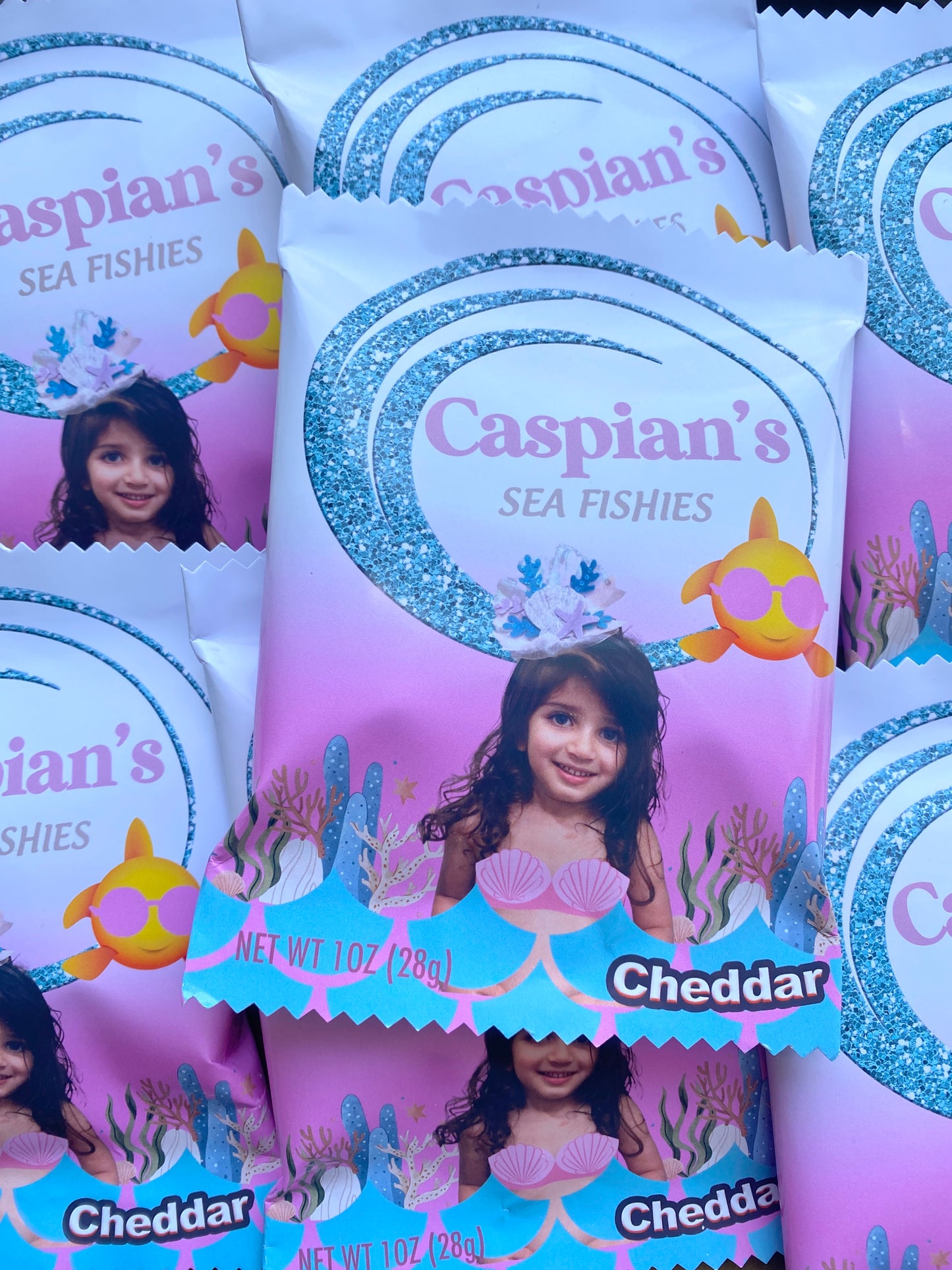 Custom Baked Fish Crackers