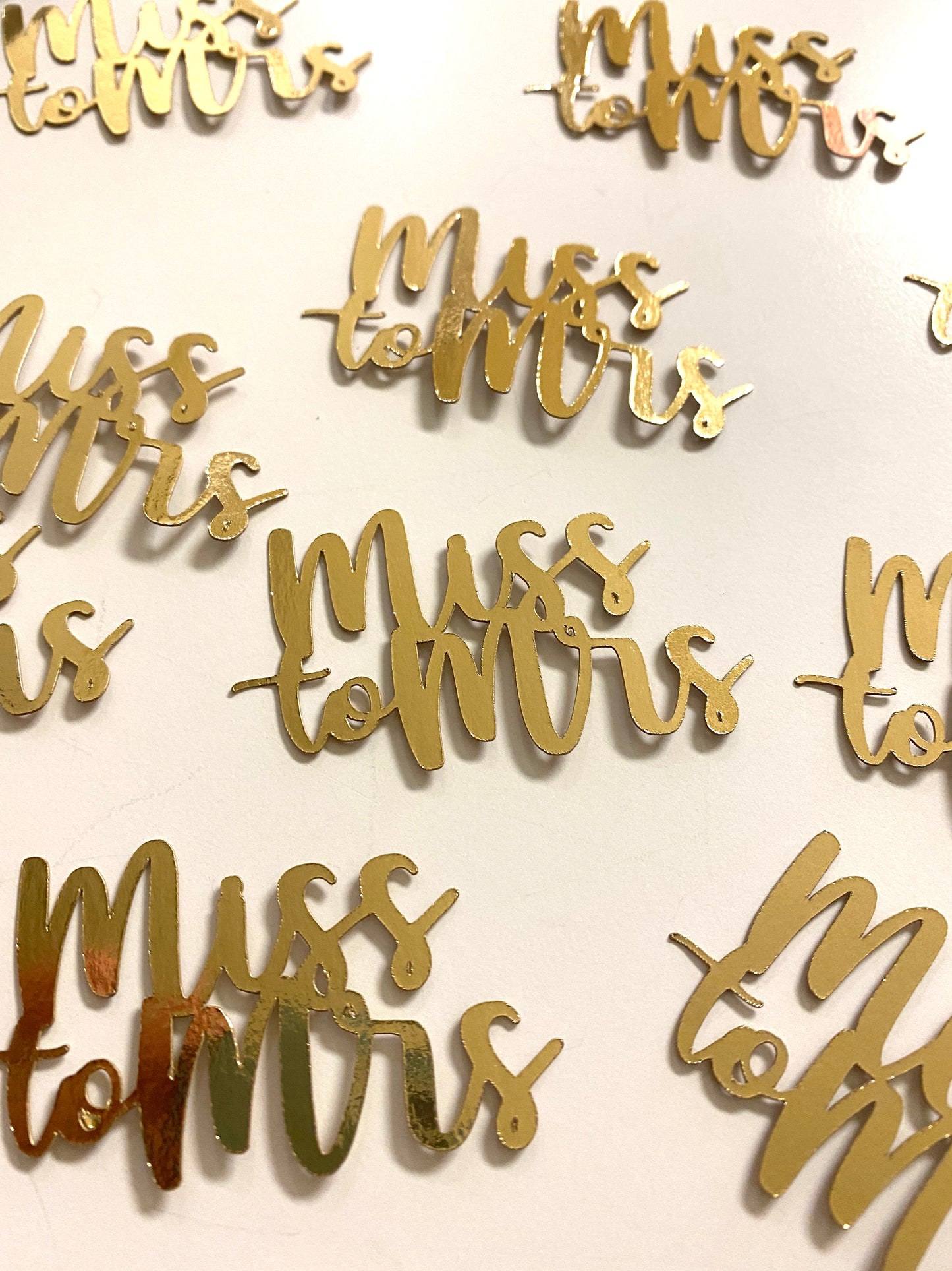 Miss to Mrs Confetti