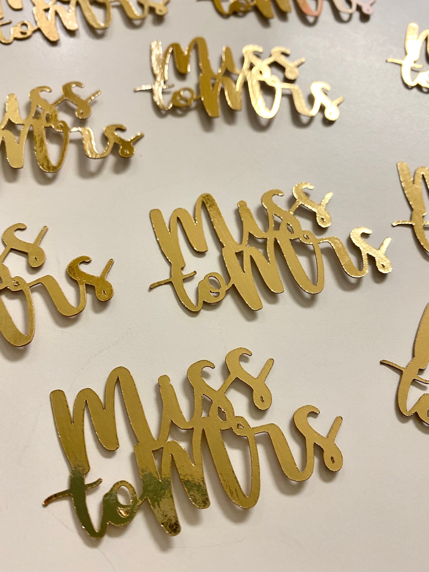 Miss to Mrs Confetti