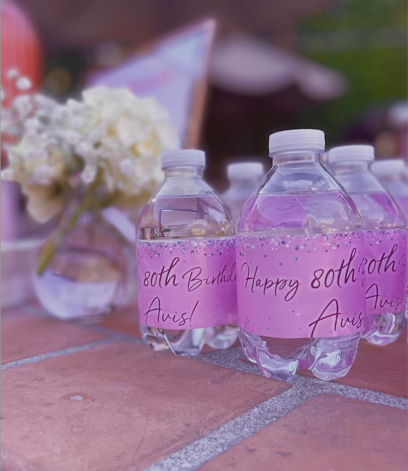 Custom Water Bottle Labels