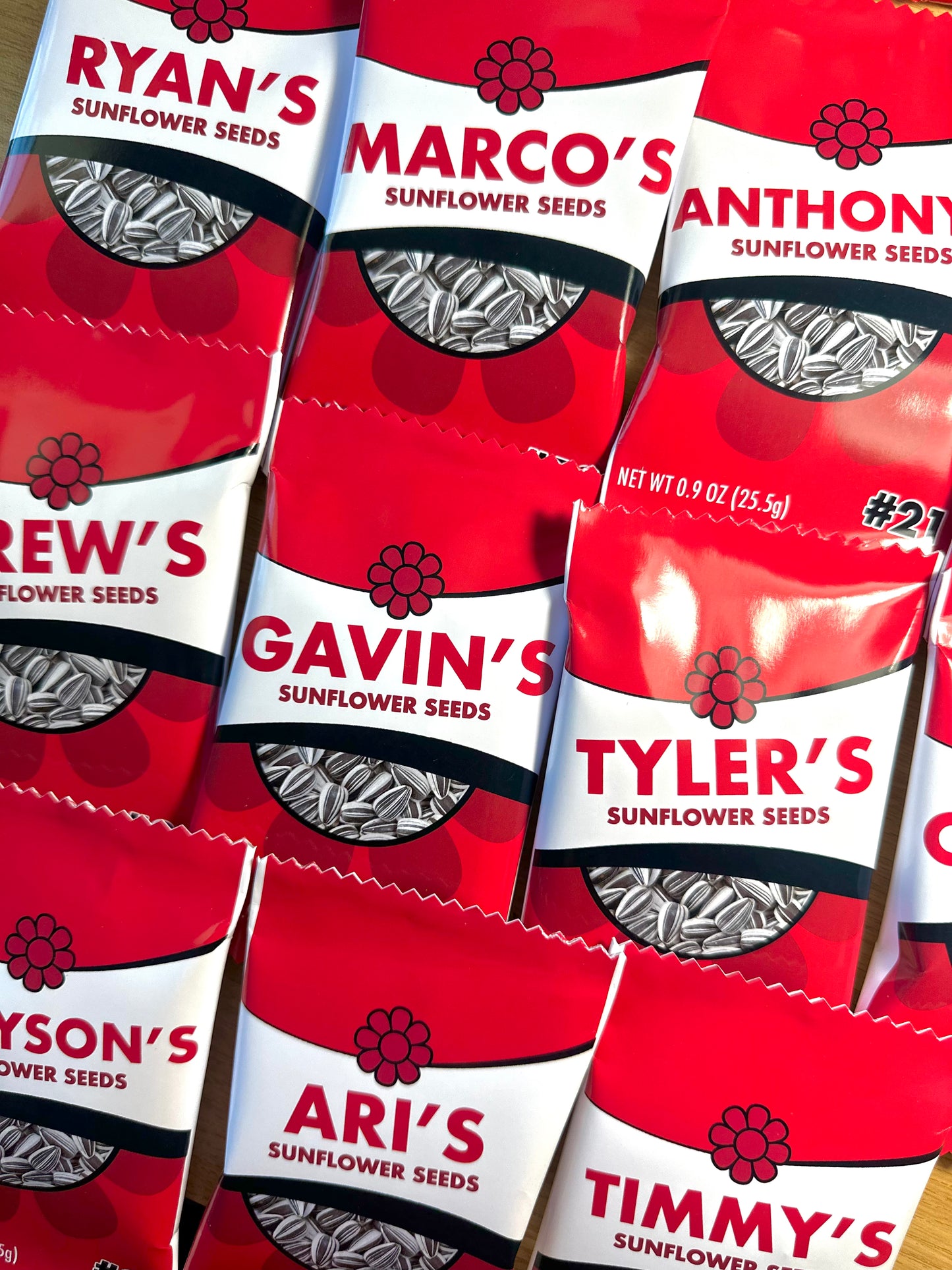 Custom Sunflower Seeds